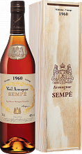 Арманьяк Sempe Vieil Armagnac 1960 (Подарочная упаковка)
