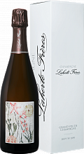Шампанское Blanc de Blancs Brut Nature Champagne AOС Laherte Freres (Подарочная упаковка)
