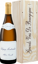 Вино Puligny-Montrachet AOC Domaine Albert Ponnelle (Подарочная упаковка)