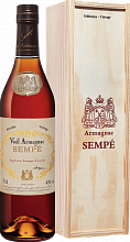 Арманьяк Sempe Vieil Armagnac 2002 (Подарочная упаковка)
