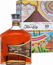 Ром Flor de Cana 18 Centenario Licorera de Nicaragua (gift box)