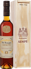 Арманьяк Sempe Vieil Armagnac 1966 (Подарочная упаковка)