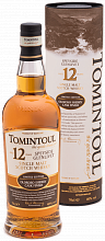Виски Tomintoul Speyside Glenlivet Oloroso Sherry Cask Finish Single Malt Scotch Whisky 12 YO (Подарочная упаковка)