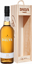 Портвейн Dalva Porto white dry 10 years old C. Da Silva (gift box)