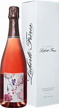 Шампанское Rosé de Meunier Extra Brut Champagne AOС Laherte Freres (gift box)