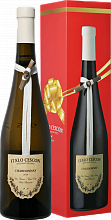 Вино Chardonnay Piave DOC Italo Cescon (Подарочная упаковка)