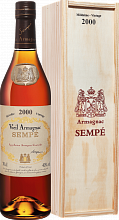 Арманьяк Sempe Vieil Armagnac 2000 (Подарочная упаковка)