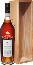 Maxime Trijol Cognac Petite Champagne 1967 (Подарочная упаковка)